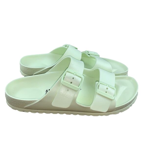 Birkenstock Shoes - Birkenstock Sz 10 W 8 M EU 41 Arizona Essentials EVA FADED LIME Unisex Sandals